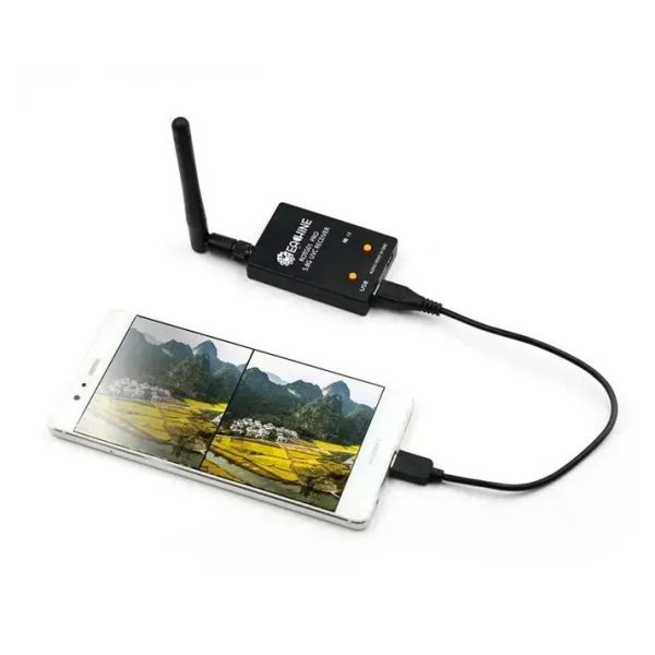 Eachine ROTG01 Pro UVC OTG 5.8G 150CH Full Channel FPV Receiver W/Audio For Android Smartphone – White - Image 2